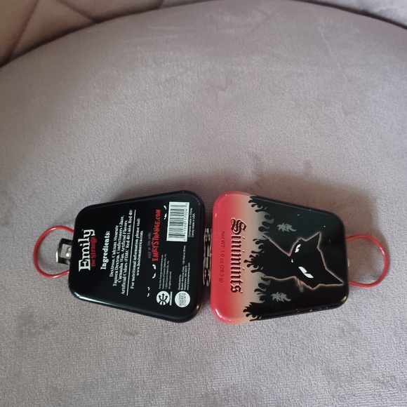 Vintage Emily the Strange Sinimints Tin Mini Purse 90s - Picture 4 of 6